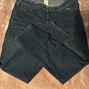 Torrid Blue Skinny Jeans Classic Worn-In Look